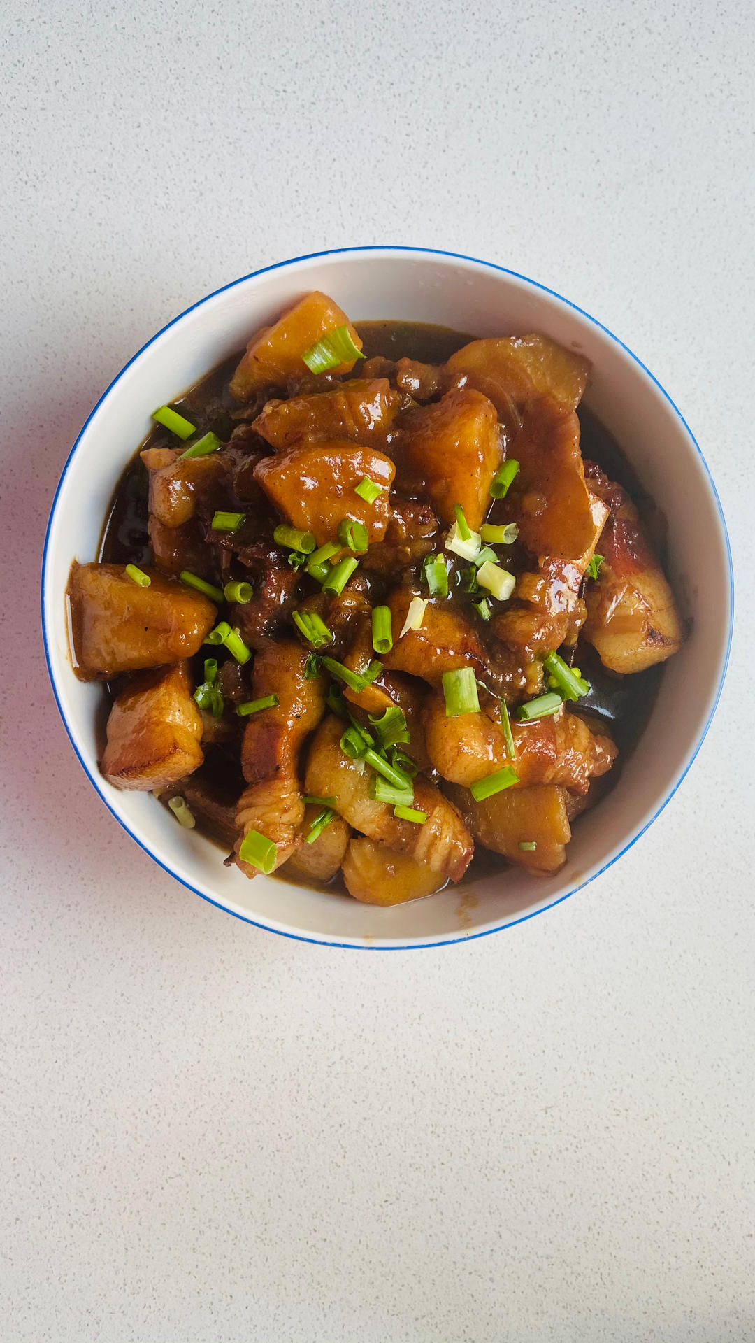红烧肉炖土豆