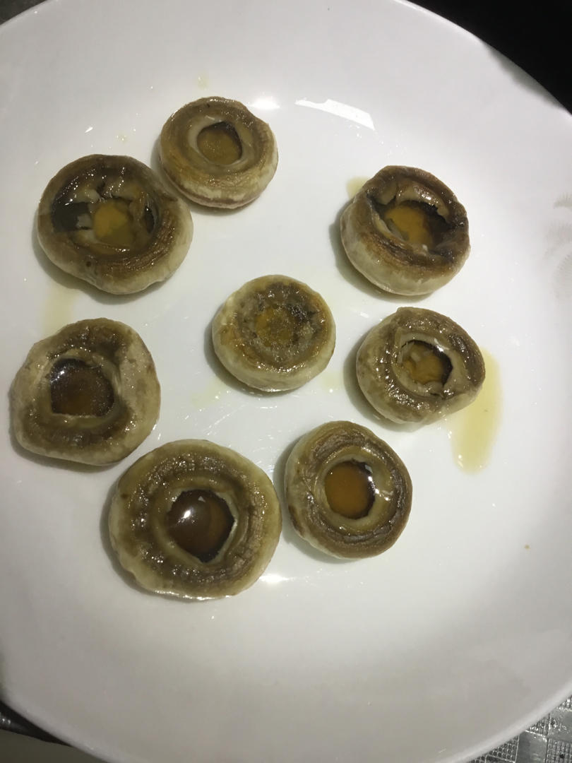 香煎口蘑  鲜的扭起来