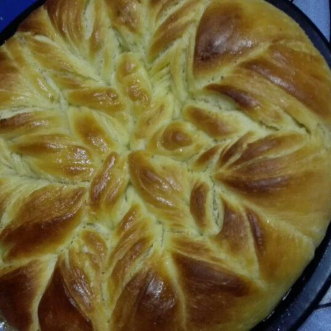 手撕千层花朵面包