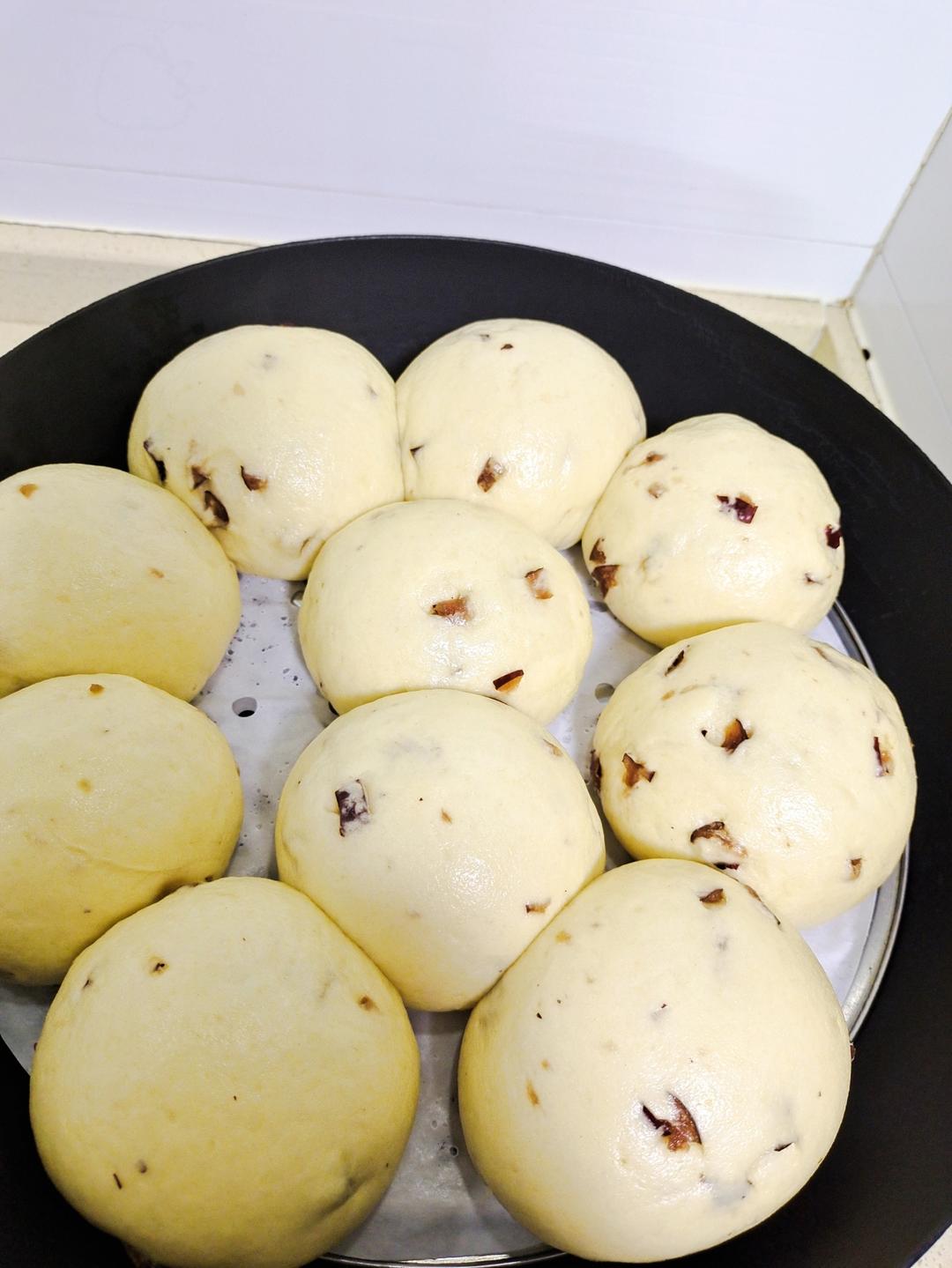 玉米面红枣馒头   这么做松软    香甜   口感好易消化  附细节视频