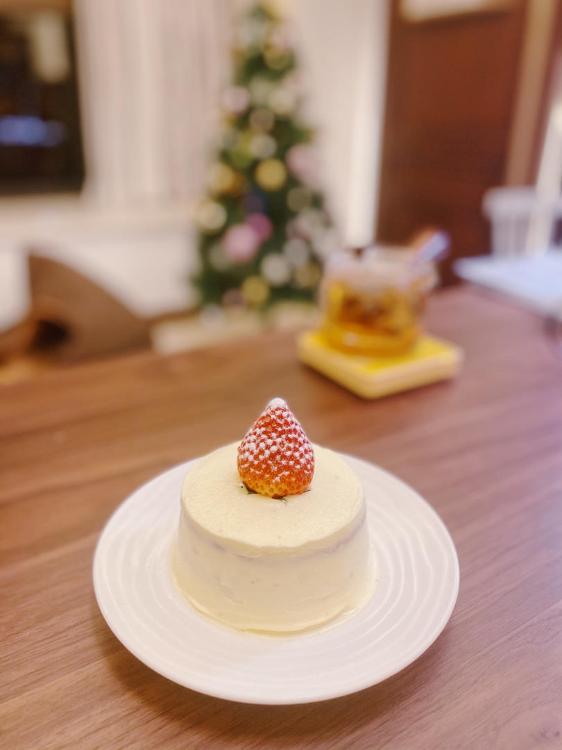 一颗鸡蛋的黄油戚风蛋糕