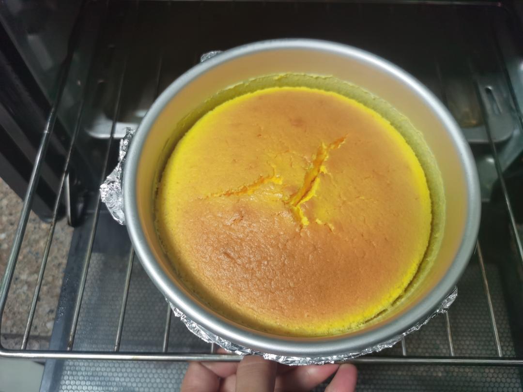 轻乳酪芝士蛋糕6寸#皮黑森林#