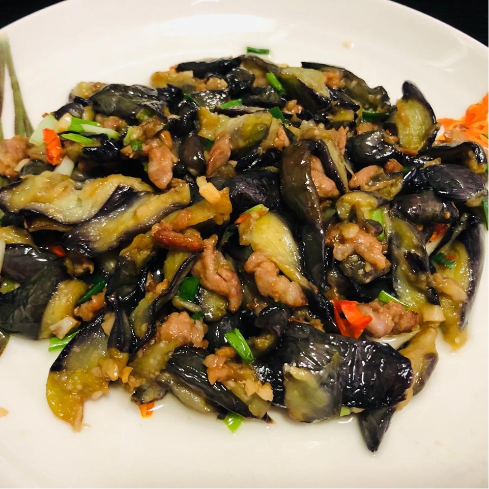 无敌下饭的肉茉茄子的做法