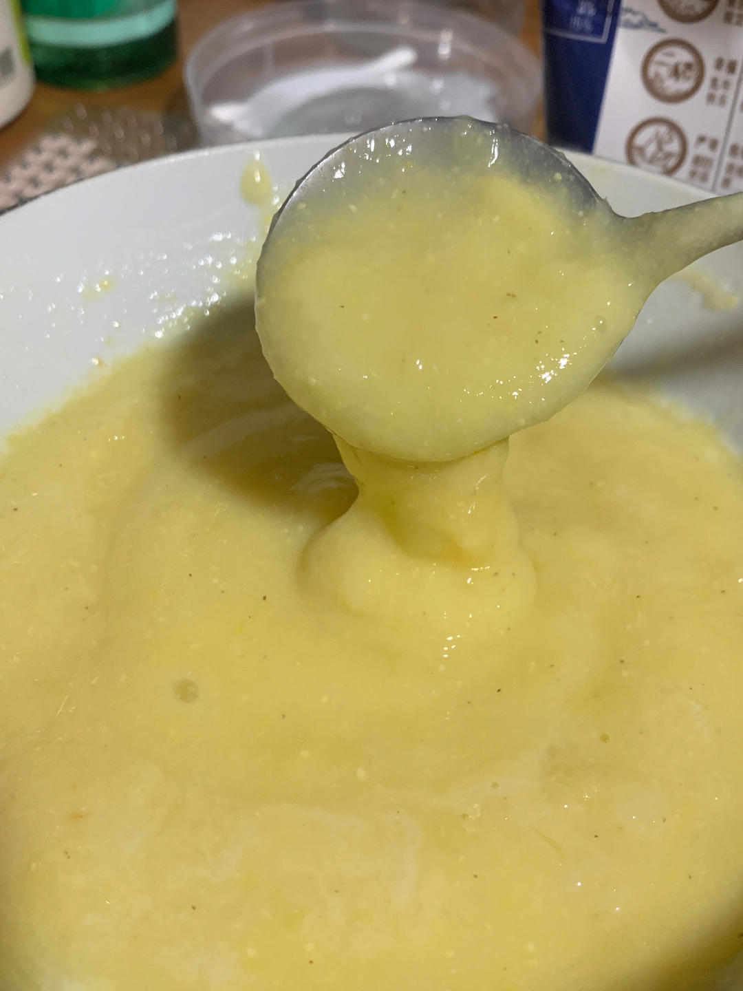 嘿，给你一杯饭店牌玉米汁