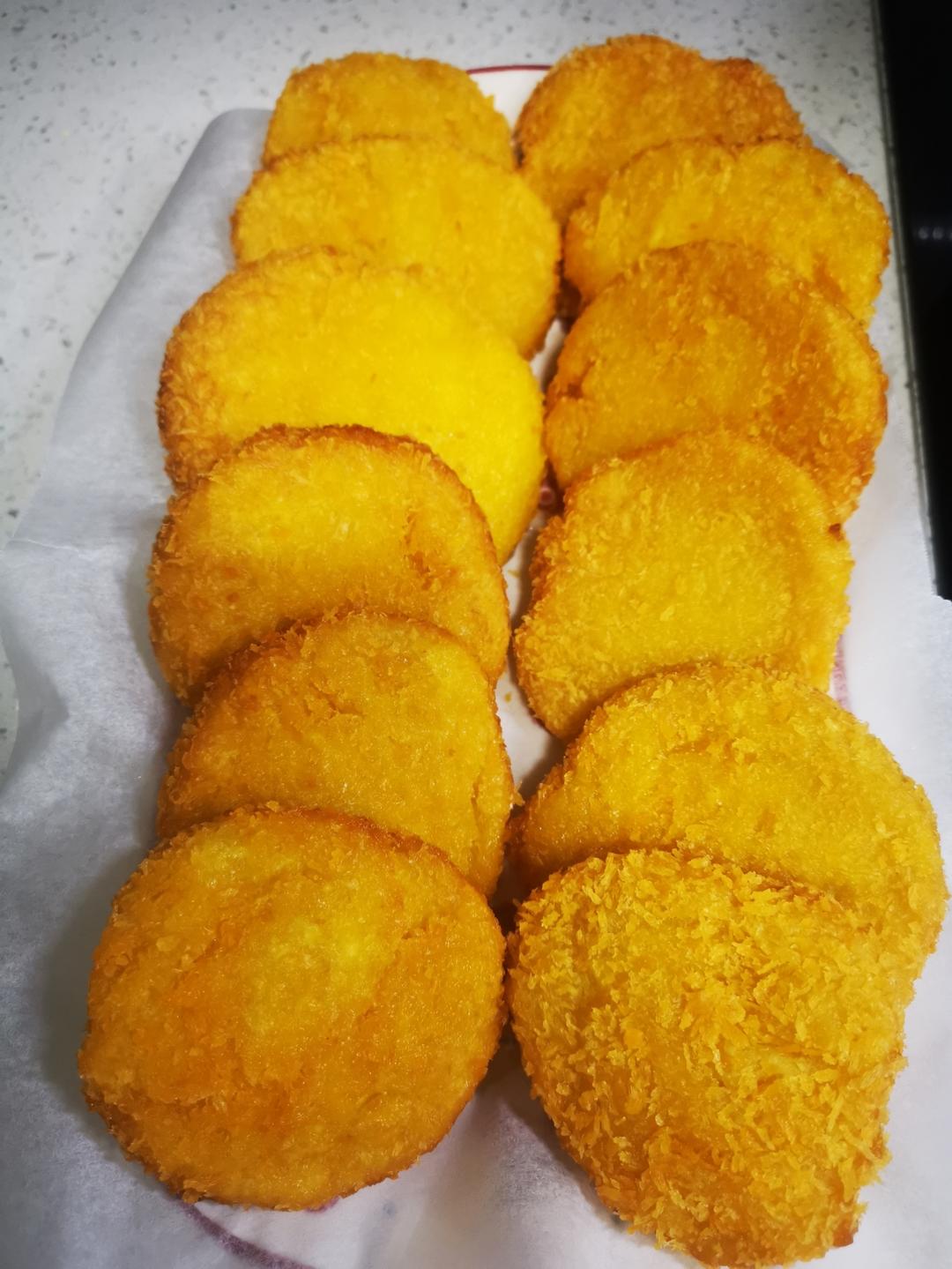 不会变形的南瓜饼