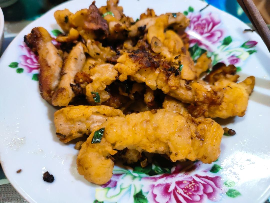 椒盐排条！这可是老上海人的最爱。