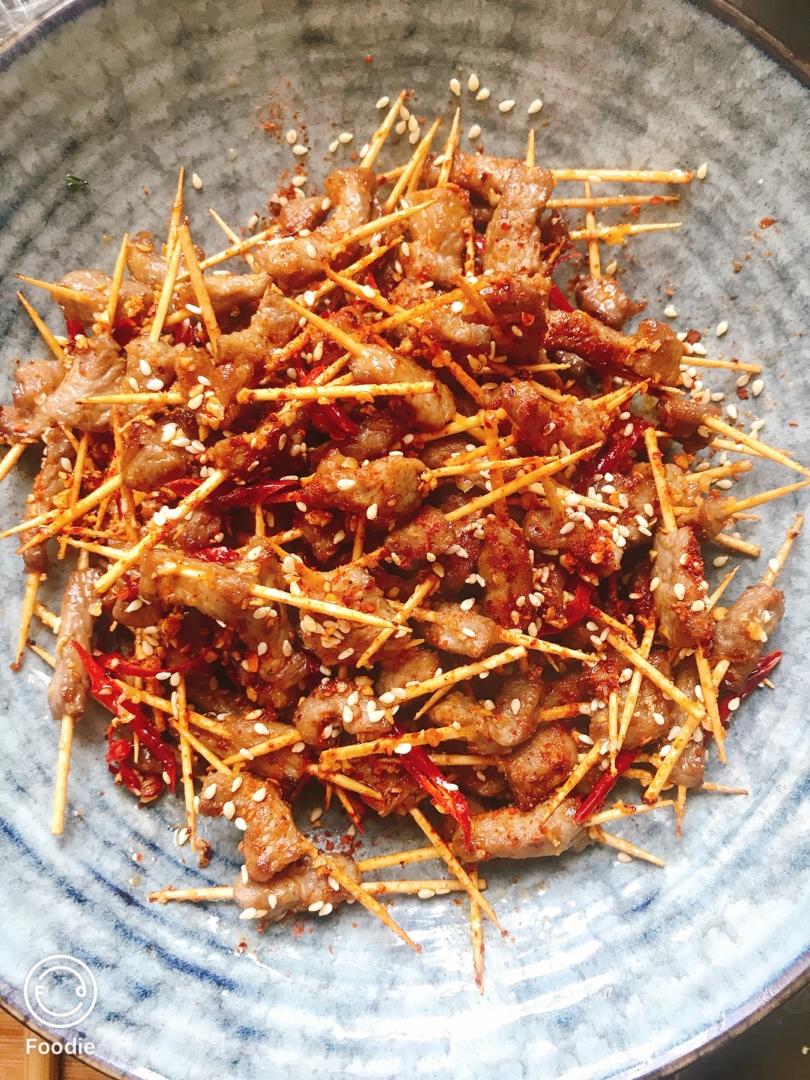 牙签牛肉 道地湖南味