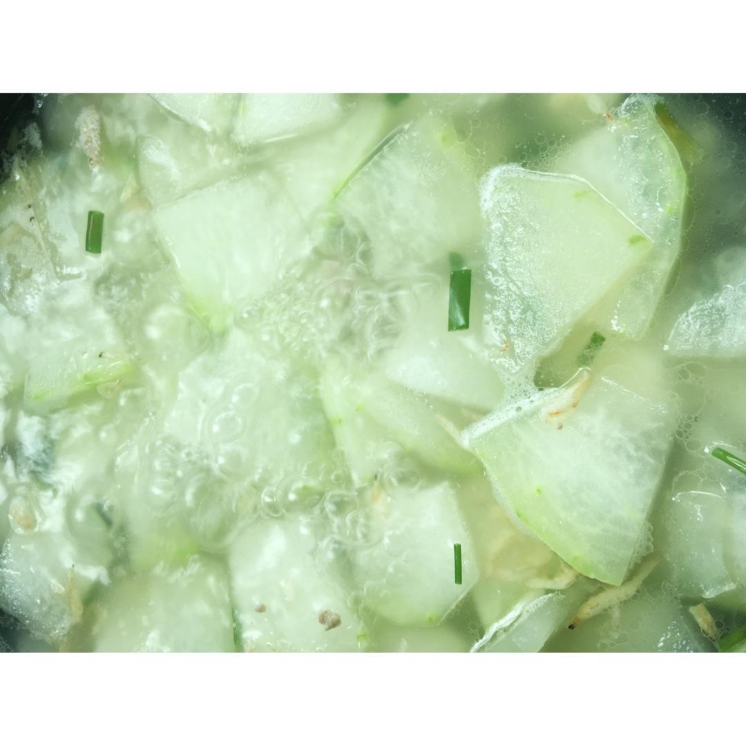 冬瓜虾皮汤