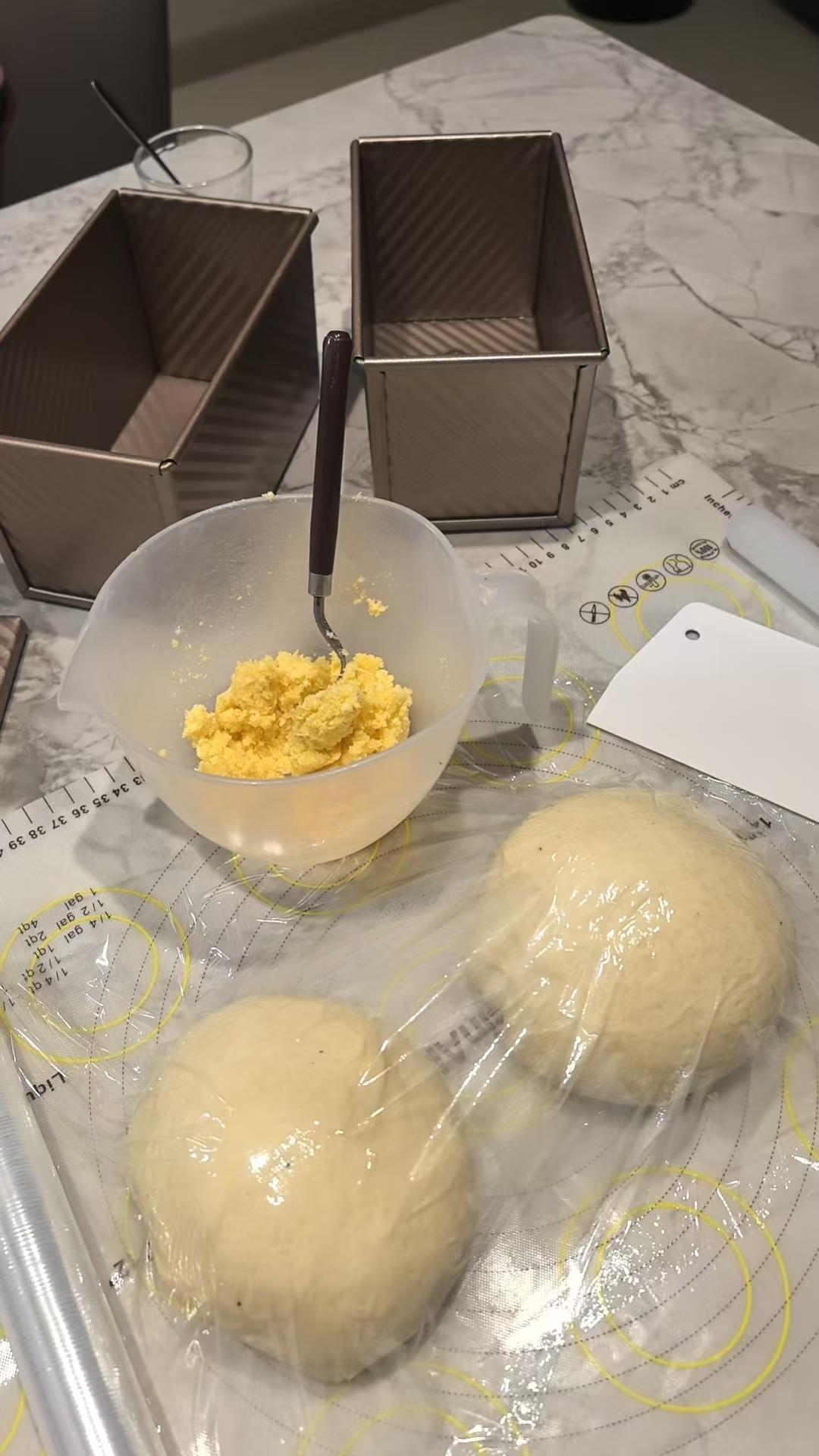 纯奶手撕吐司的做法 步骤1