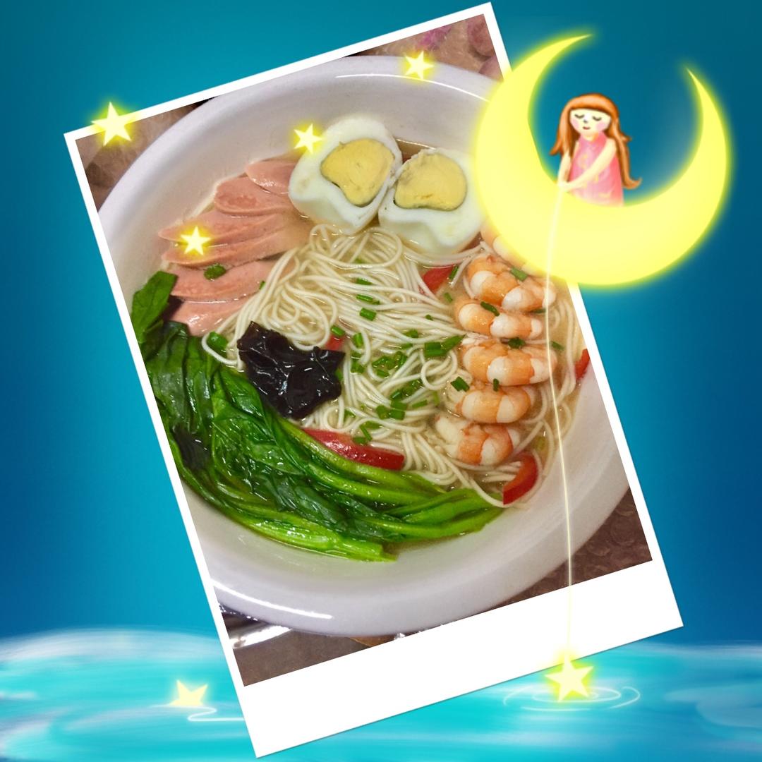 十分钟快手鲜虾面