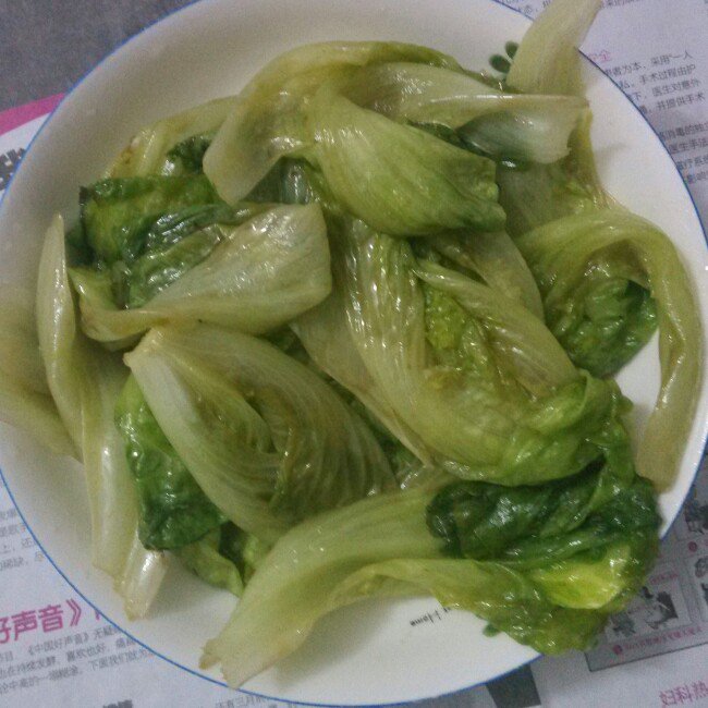 蚝油生菜