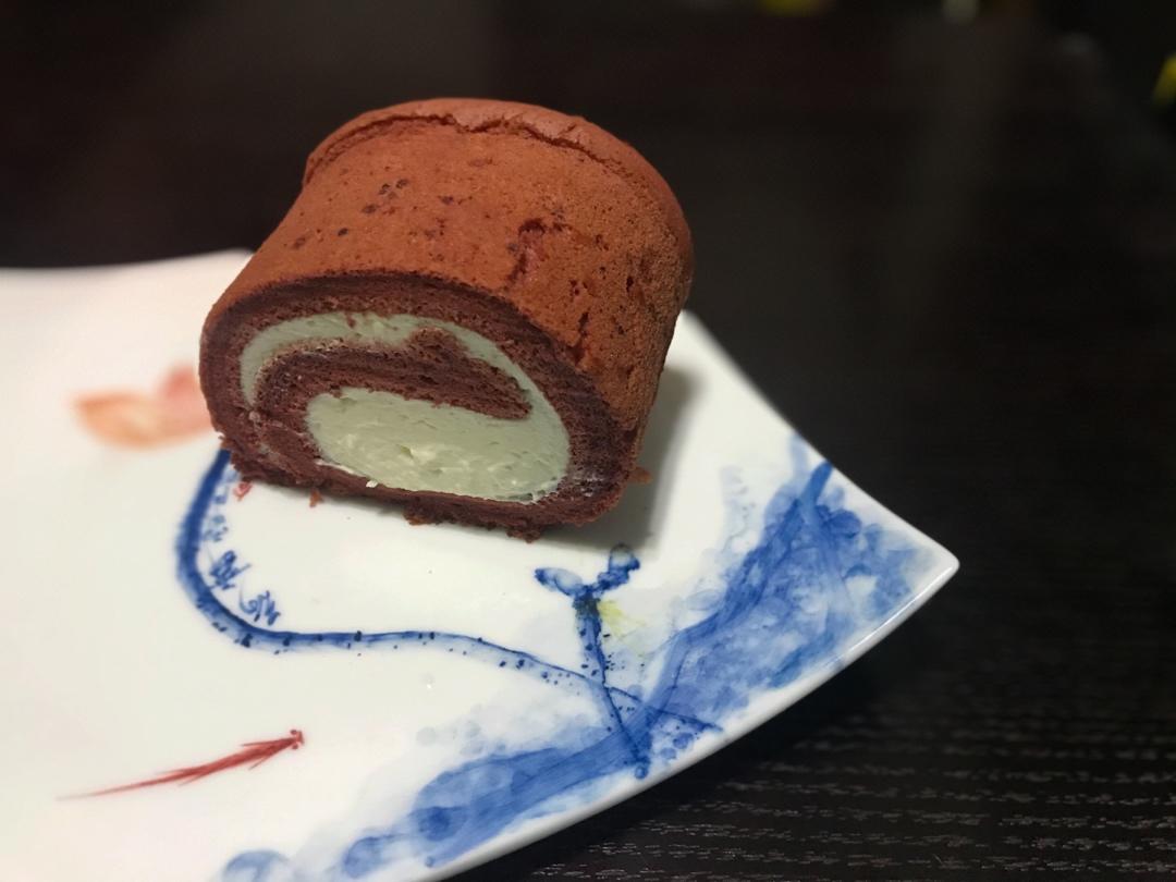 红丝绒蛋糕卷（超详细）