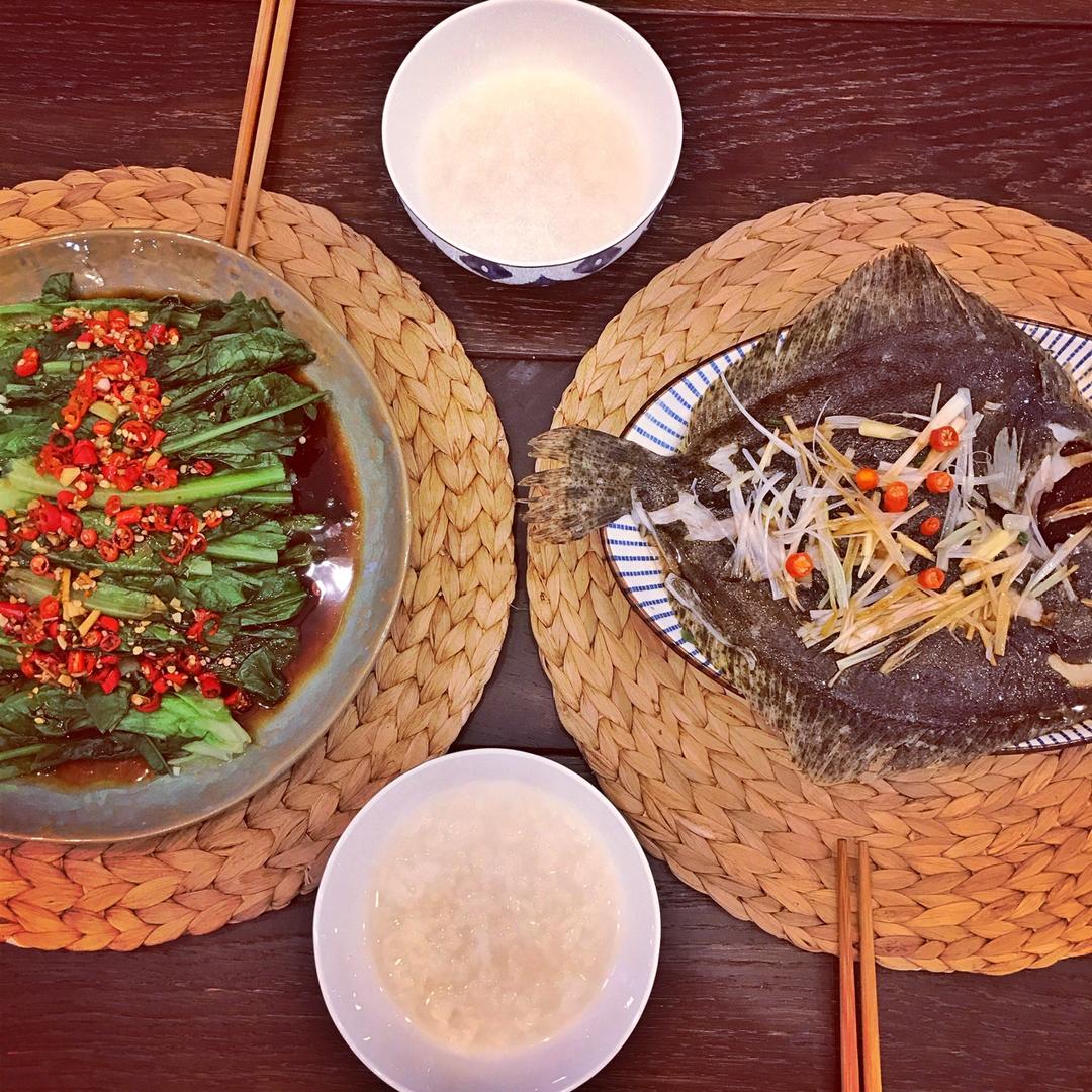 清蒸多宝鱼