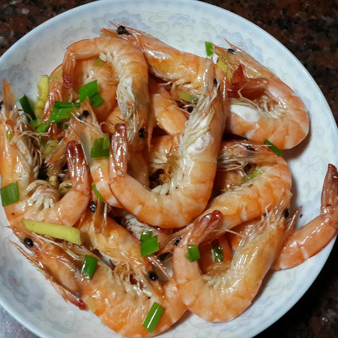 粉丝蒜蓉姜葱虾