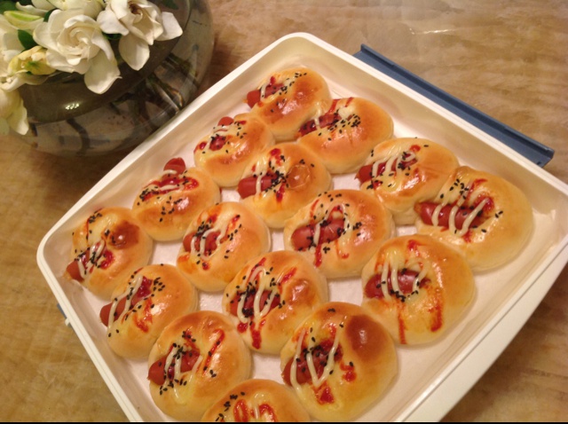 迷你肠仔小面包