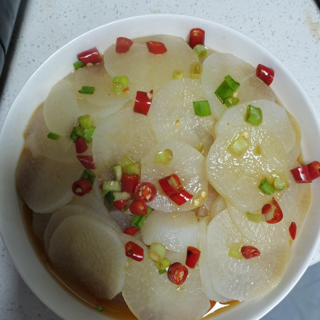 清蒸白萝卜