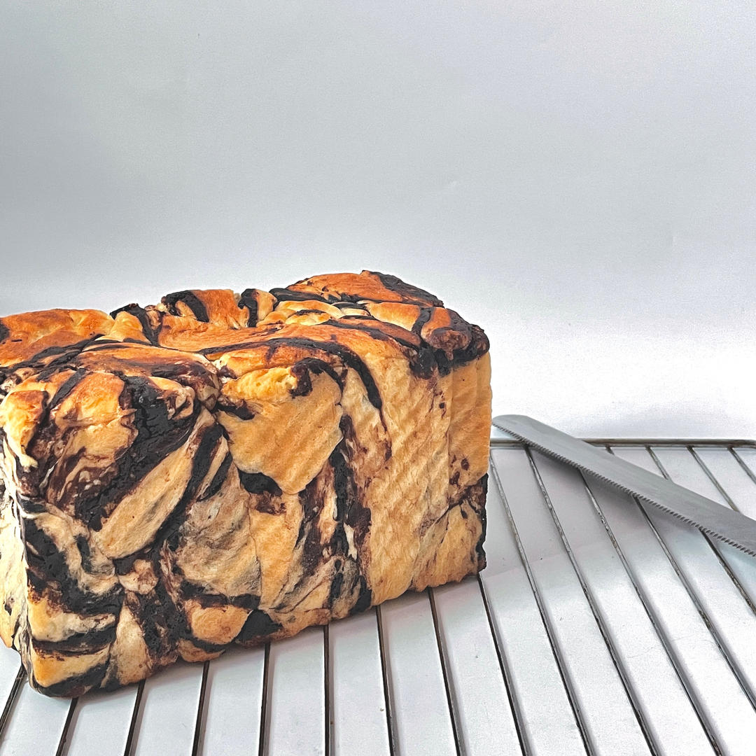 🍫浓郁巧克力吐司🍫
—复刻版爸爸糖吐司面包