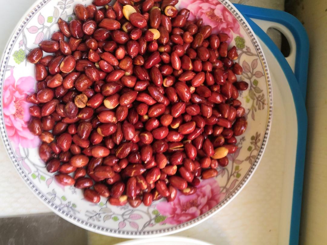 炒红皮花生米的做法