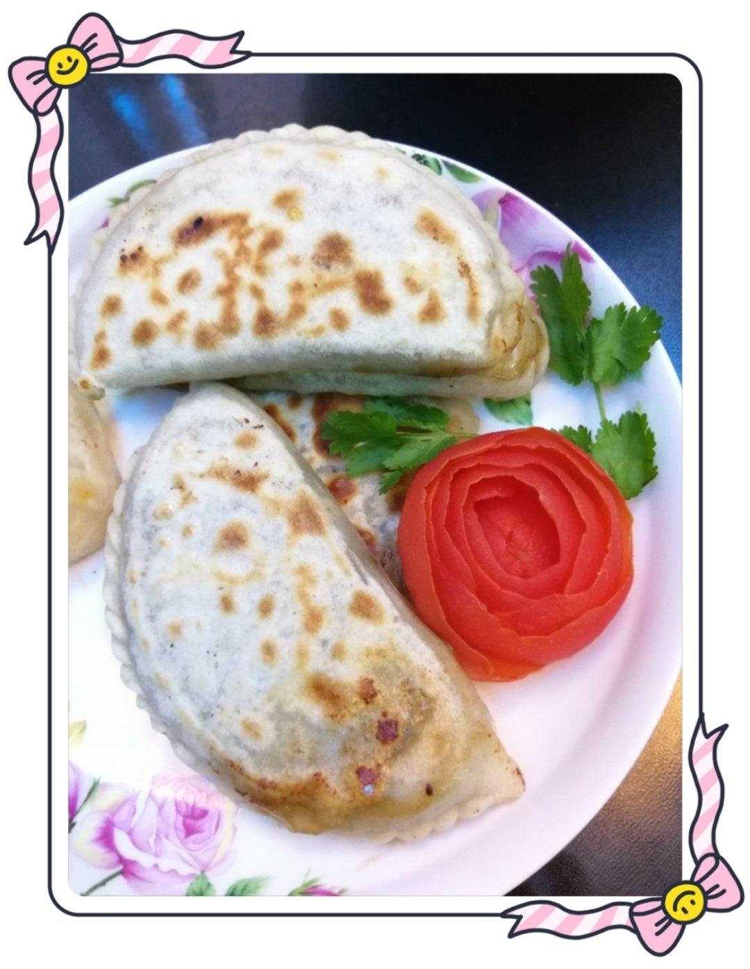 薄皮韭菜饼