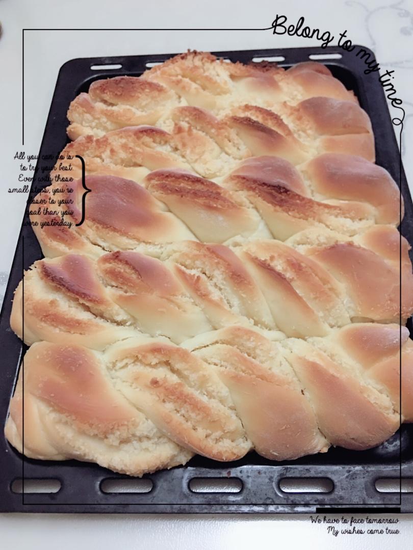 椰蓉+面包=绝配