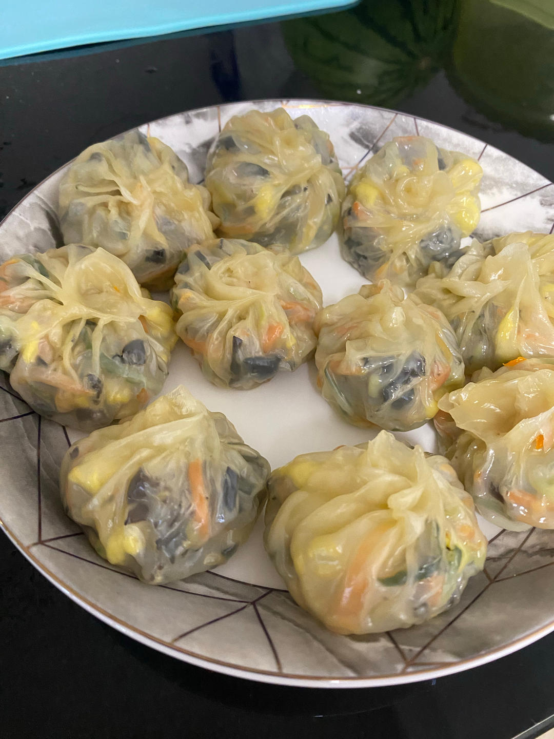 素什锦水晶包（好吃到停不下来）