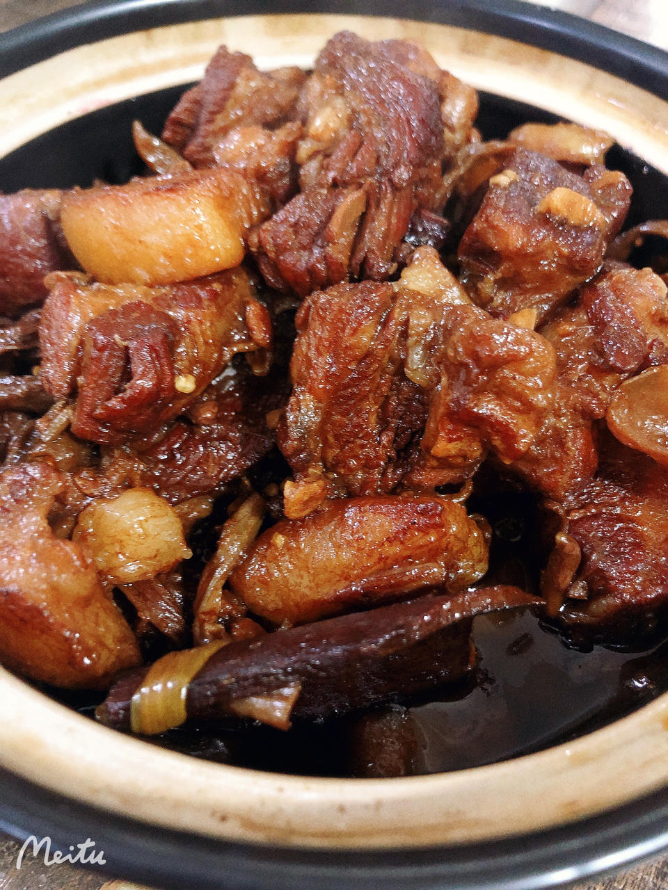不焯水不放油的家常红烧肉