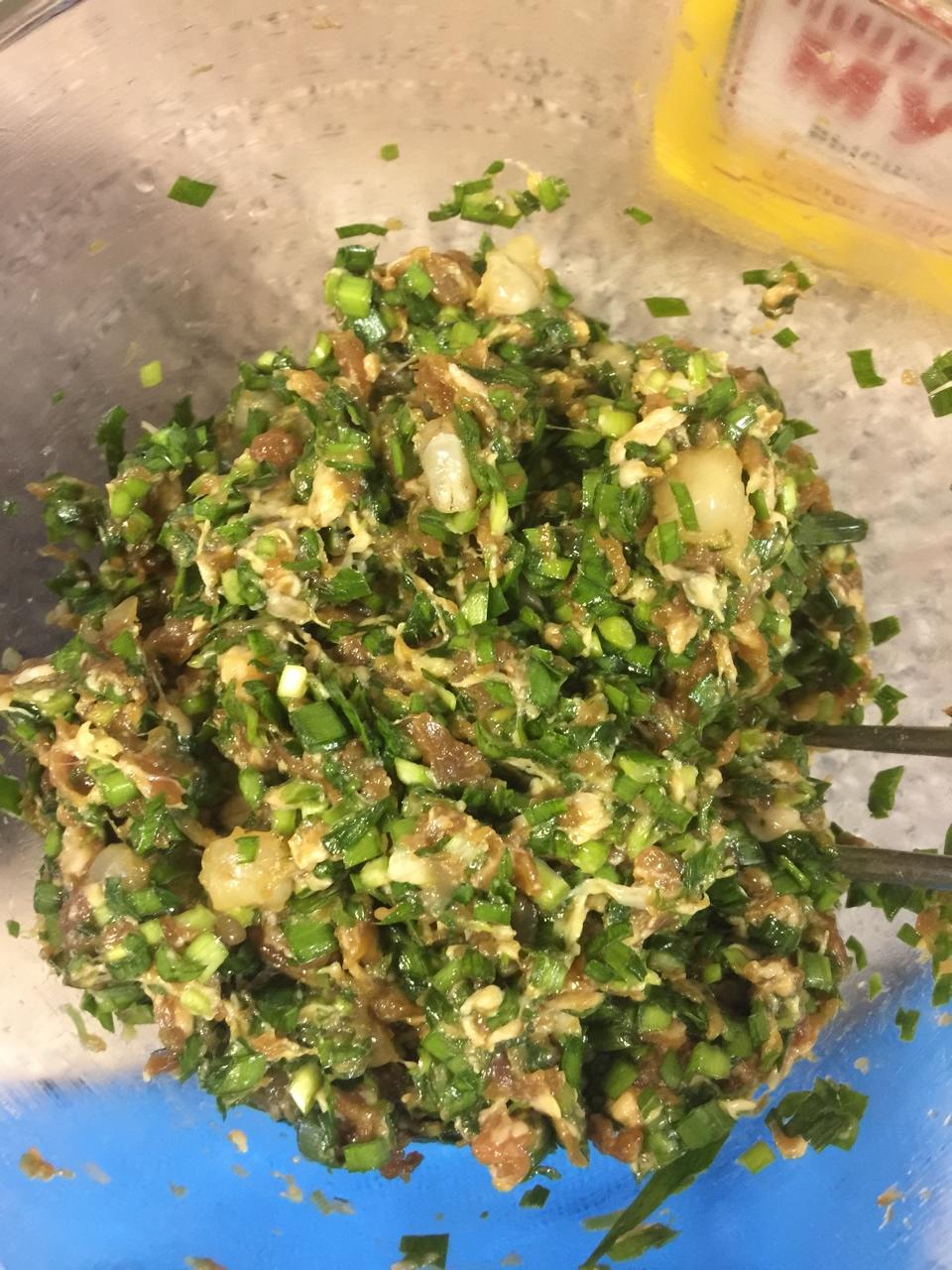 韭菜虾仁鲜肉水饺