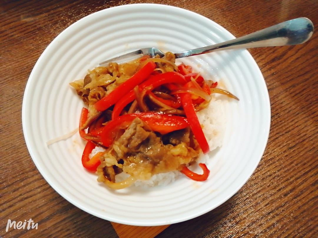 💕100%成功!!!🍱招牌肥牛饭专门店秘方·秒杀日本吉野家食其家！日式多汁牛肉饭 /嫩肥牛盖饭/牛肉饭/肥牛丼（超简单快速完美版）✨