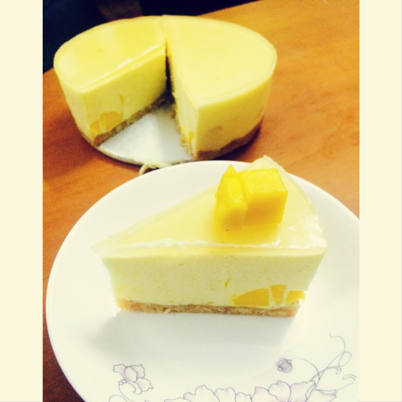 【视频】芒果慕斯（6寸） | 含镜面果胶配方