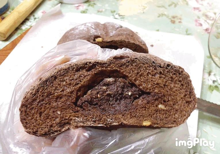 波兰种可可蔓越莓软欧包（无蛋奶）