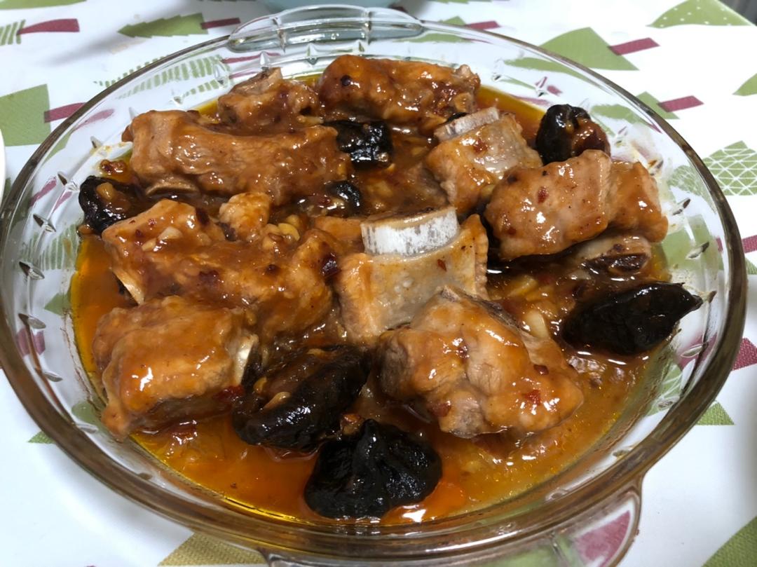 家常菜～豉汁蒸排骨