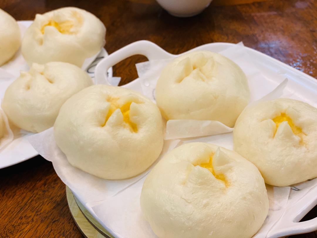 奶黄馅儿和奶黄包