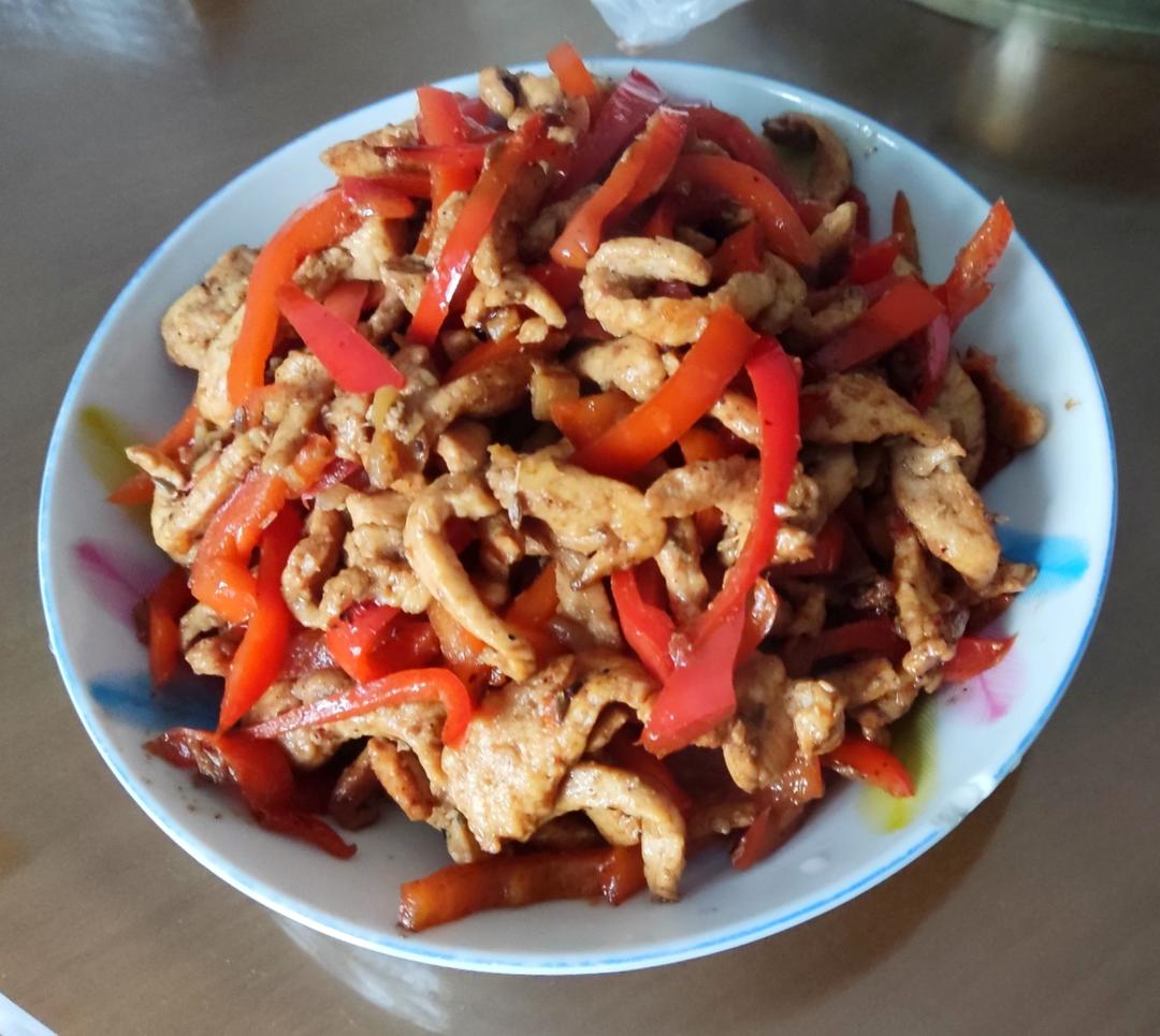 甜椒肉丝