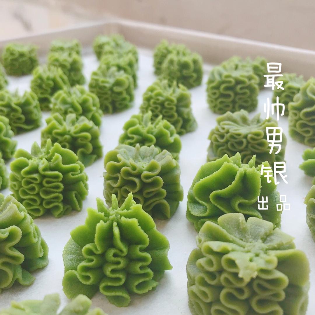 被业界猜了很久的网红牛油小花曲奇配方，酥的掉渣