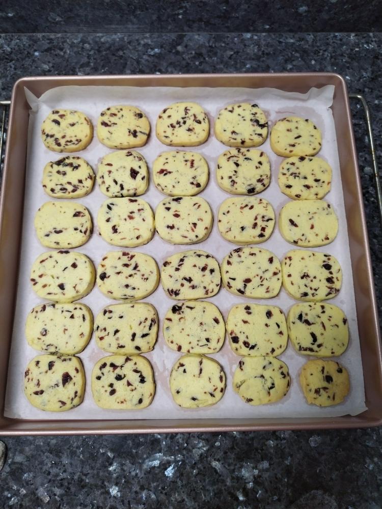 蔓越莓曲奇饼干/零失败/新手必做饼干