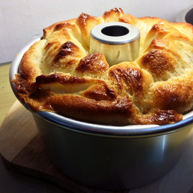 日式香浓炼乳面包