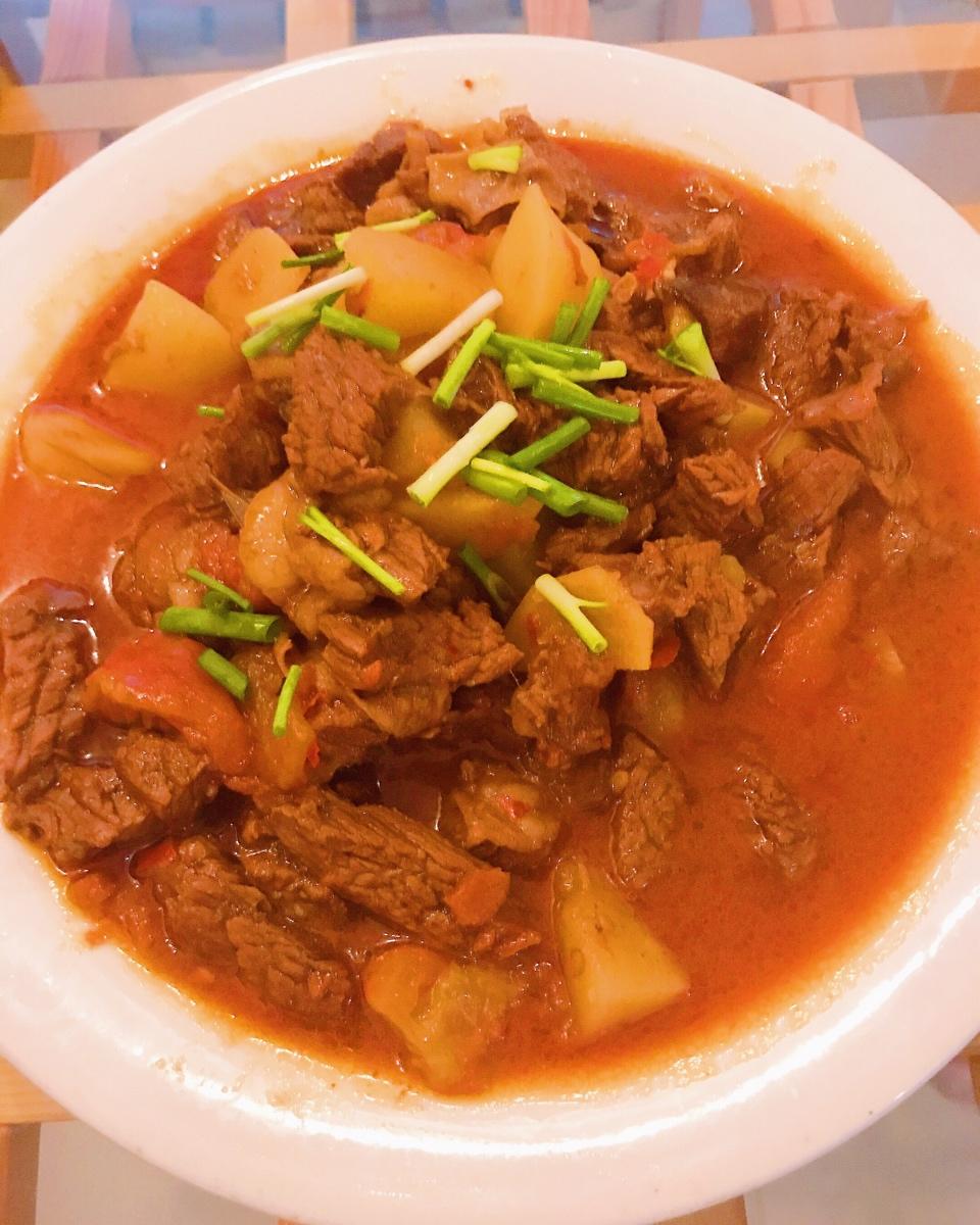 番茄土豆炖牛腩