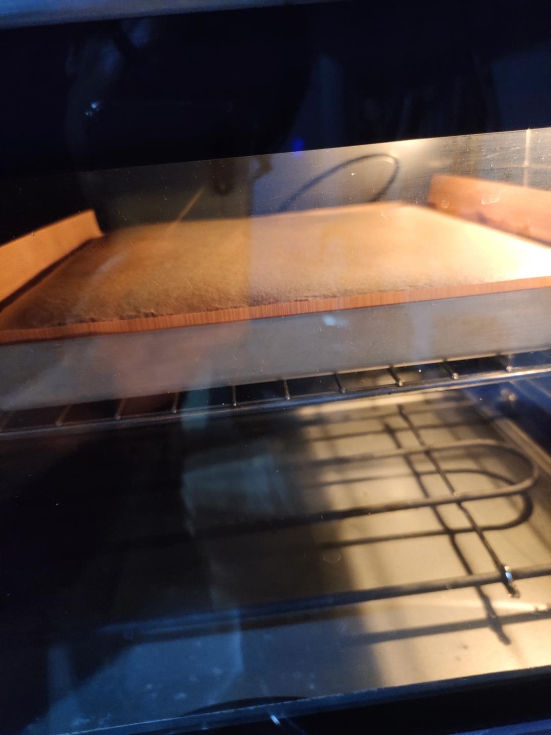 黑芝麻蛋糕卷