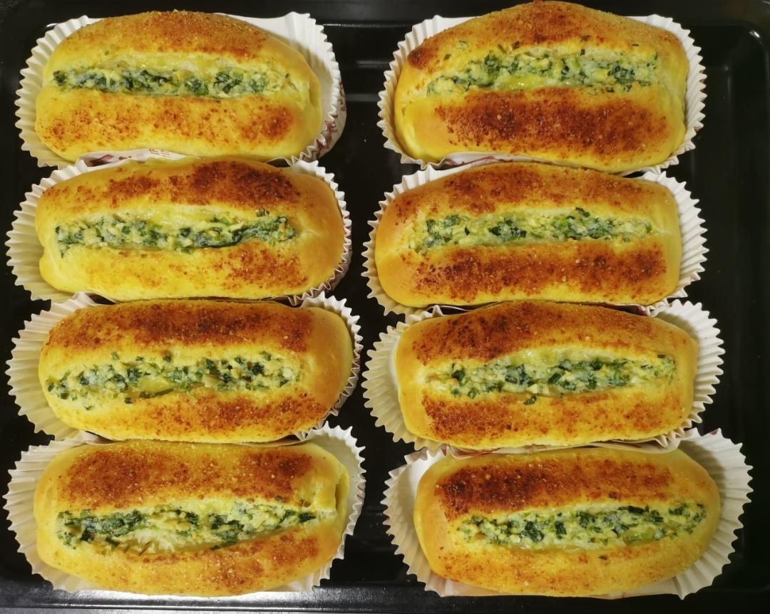 咸面包天花板❗蒜香芝士热狗包🌭三重口感