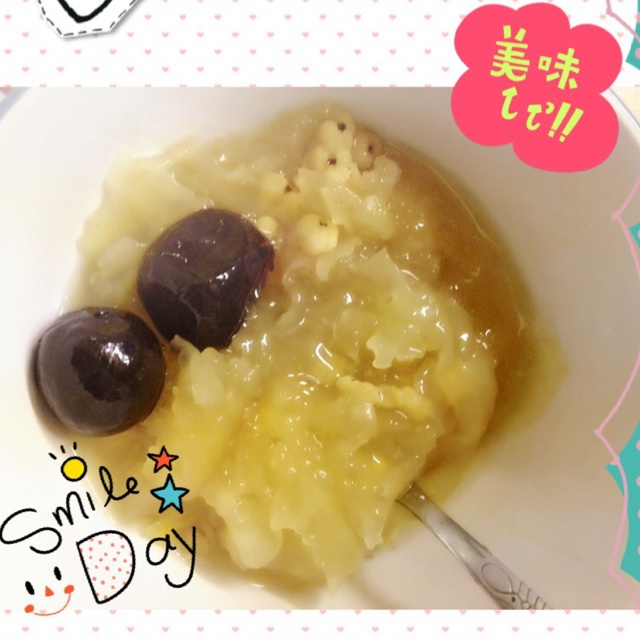 红枣银耳莲子羹