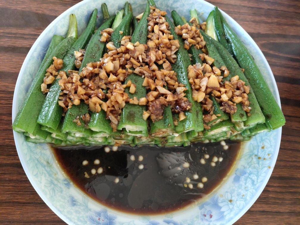 蒜蓉秋葵