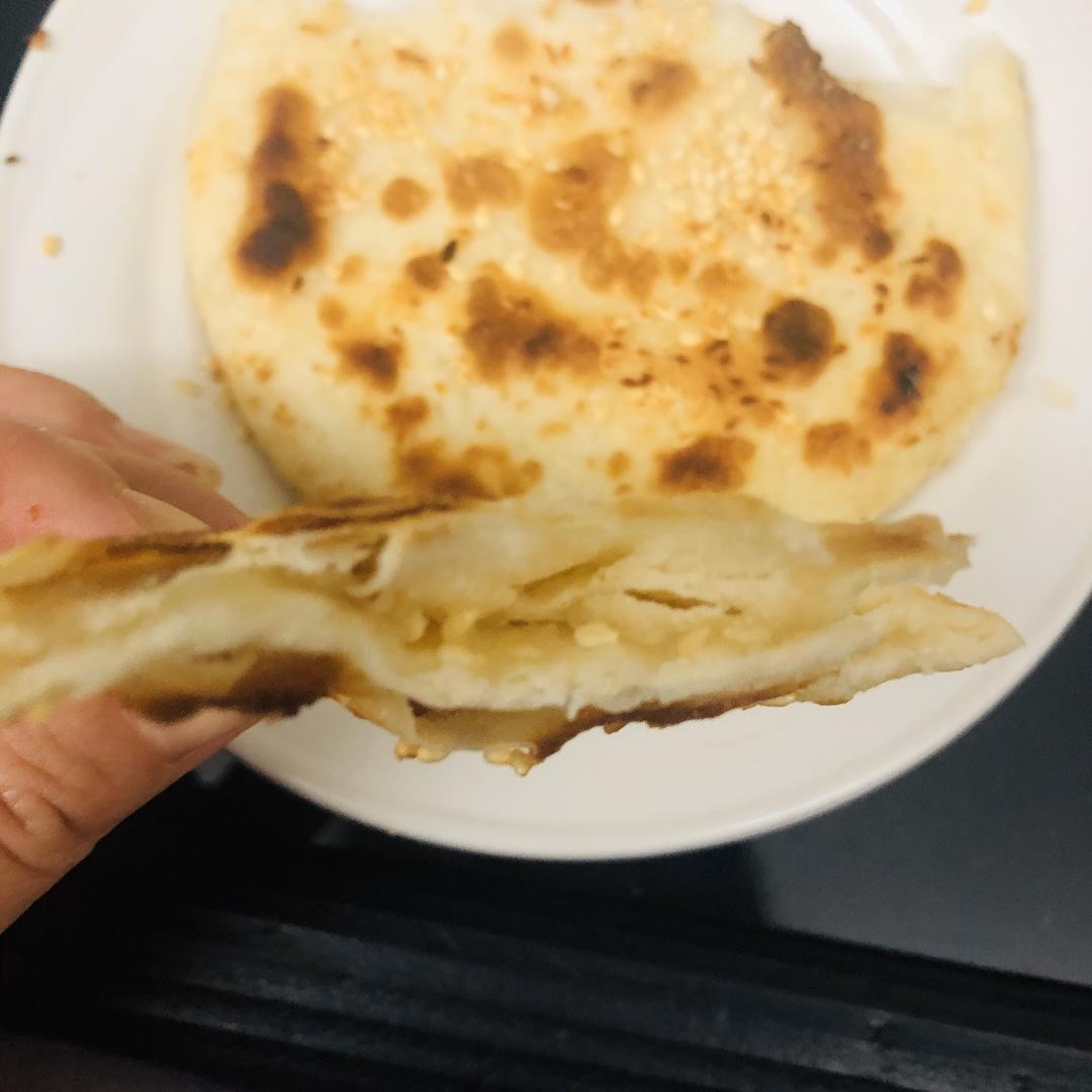芝麻白糖烧饼