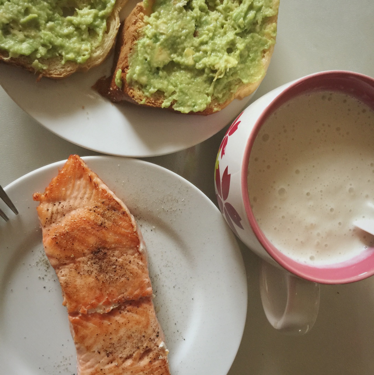 无油香煎三文鱼