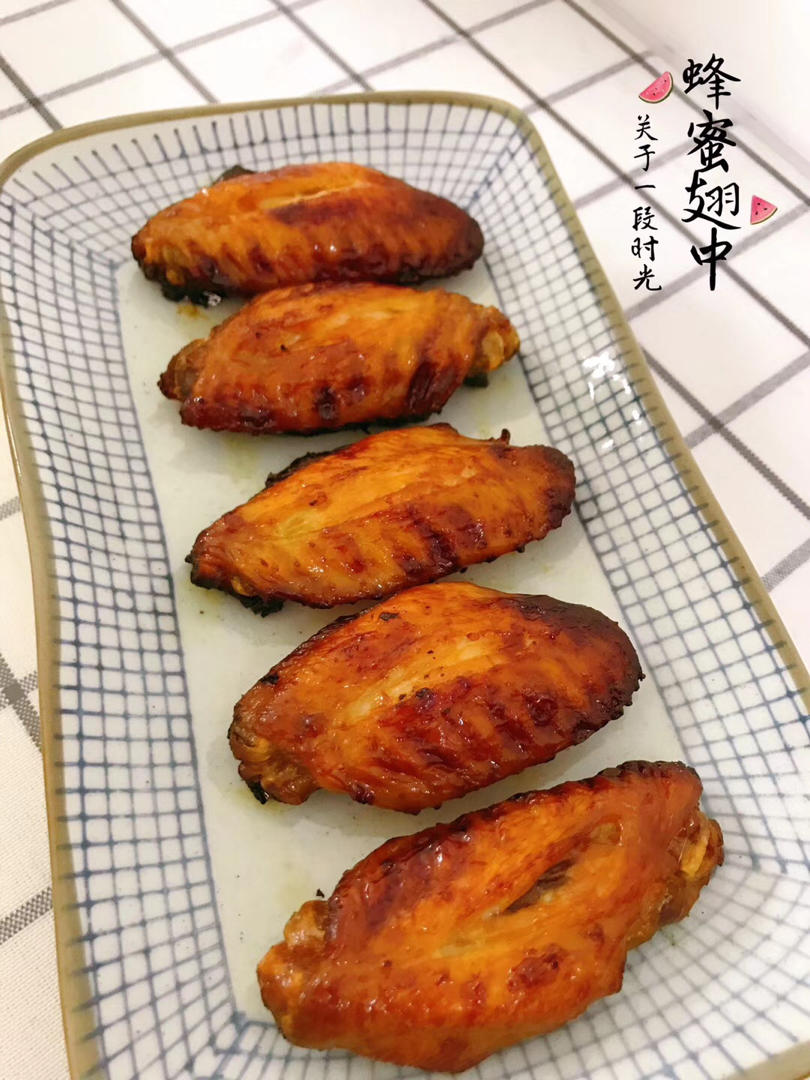 免烤箱❗️好吃到舔手指的蒜香蜂蜜蚝油鸡翅