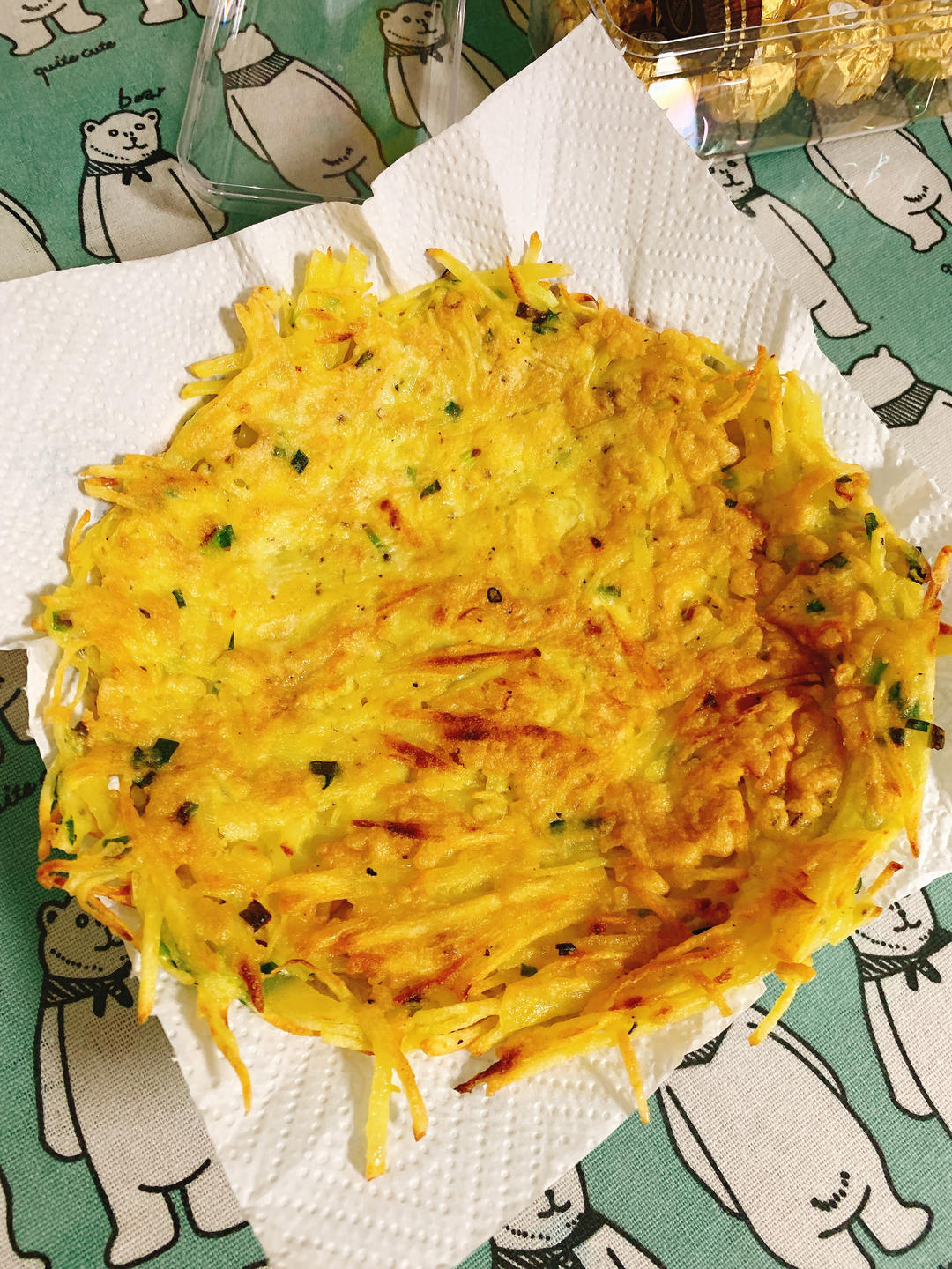 香煎土豆丝饼（超简单）