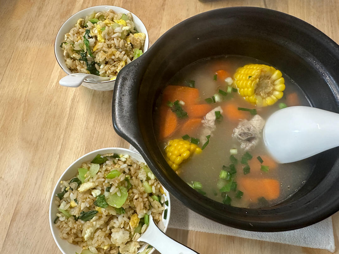 好做，好吃，好上手的青菜鸡蛋炒饭
