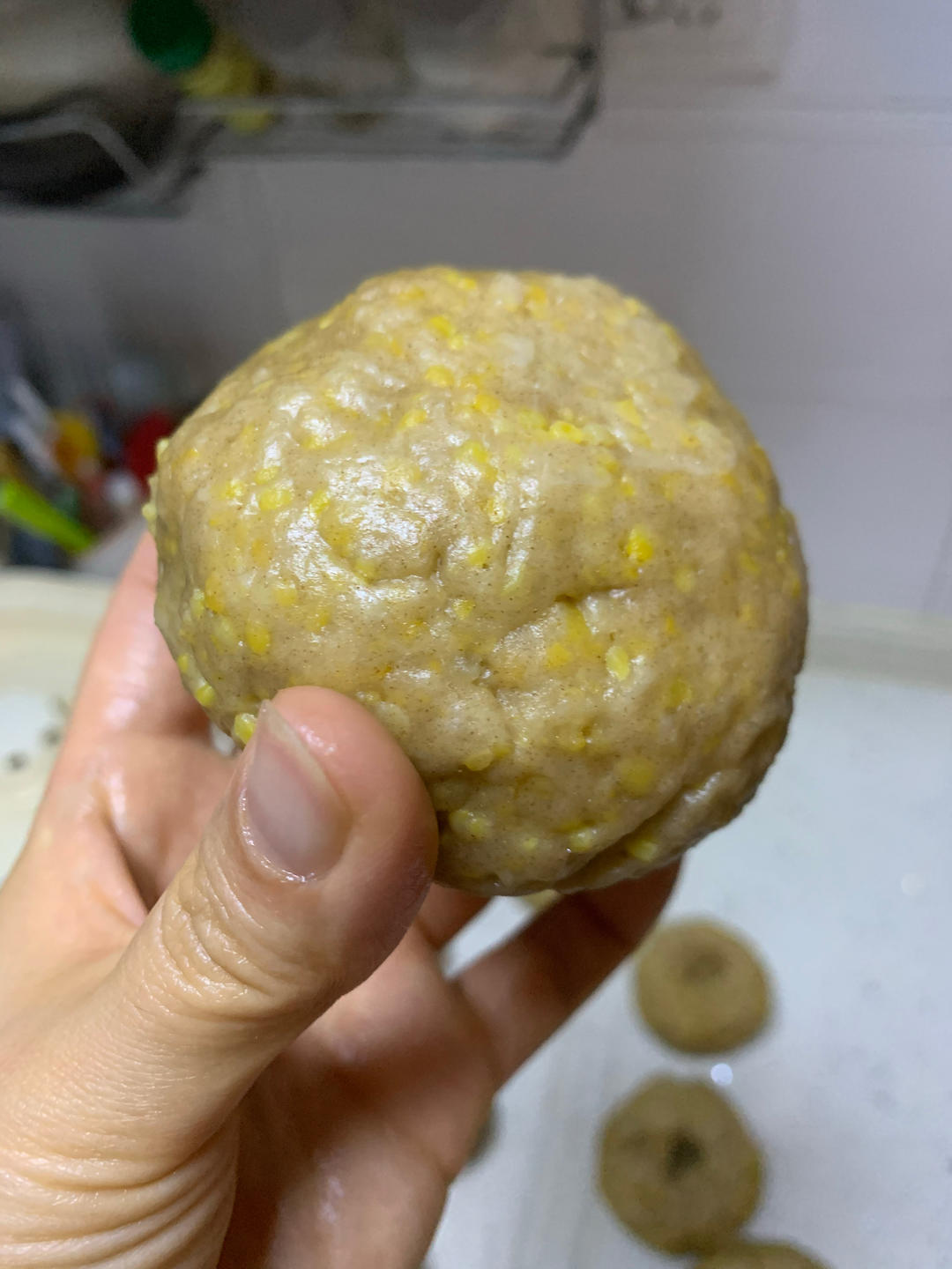 软软糯糯的玉米全麦窝窝头