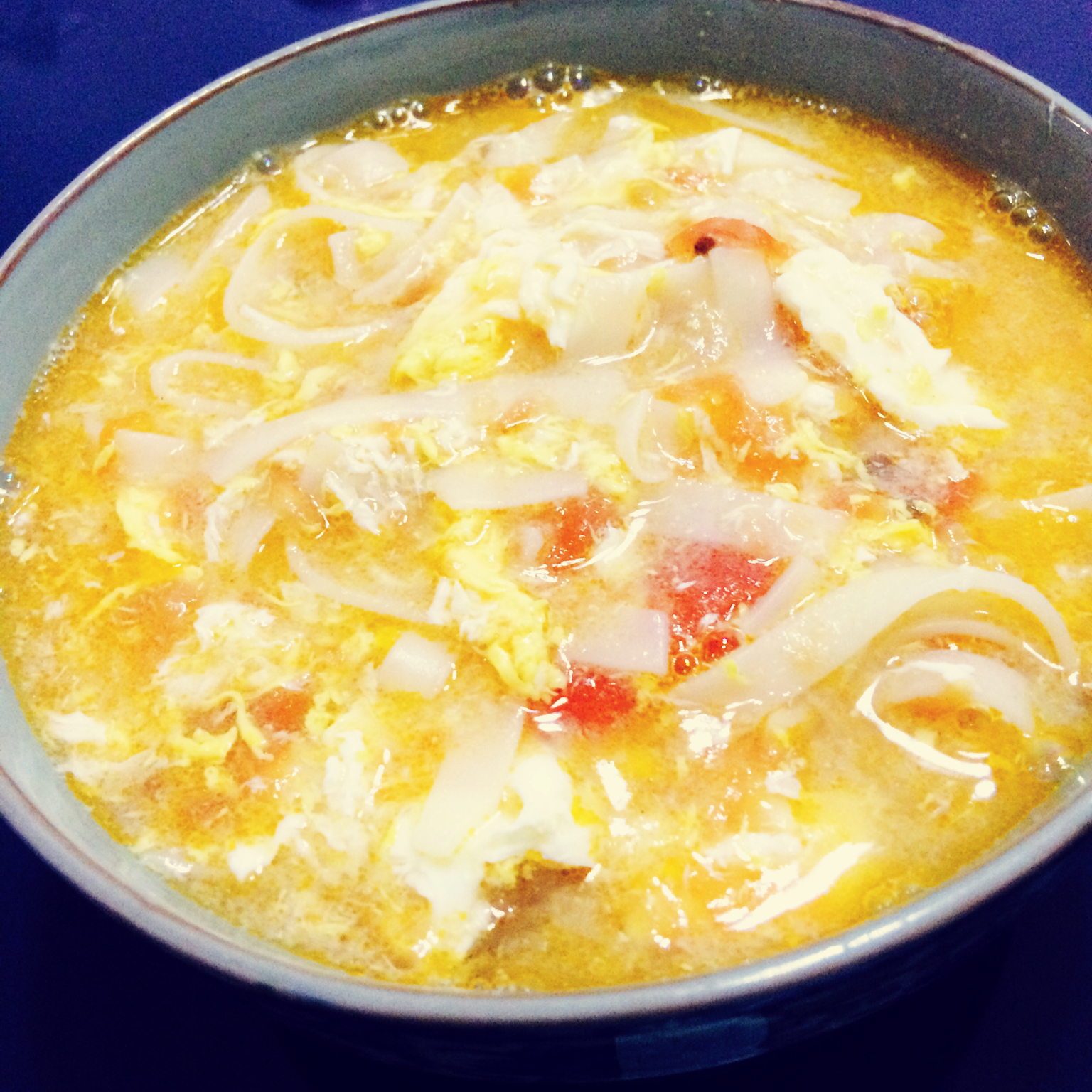 简单早饭西红柿鸡蛋挂面