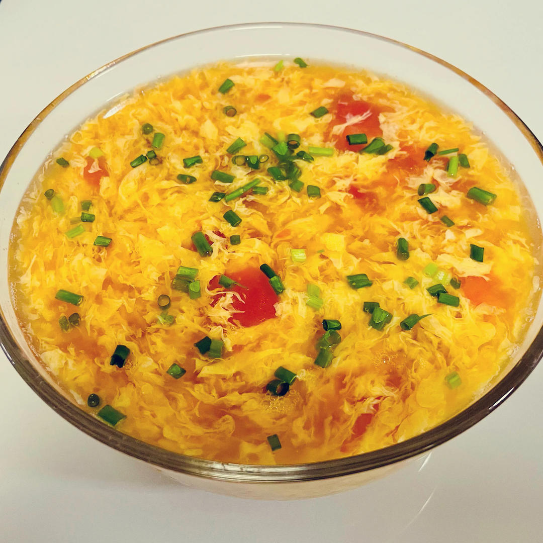 颜值与美味并存的番茄蛋花汤