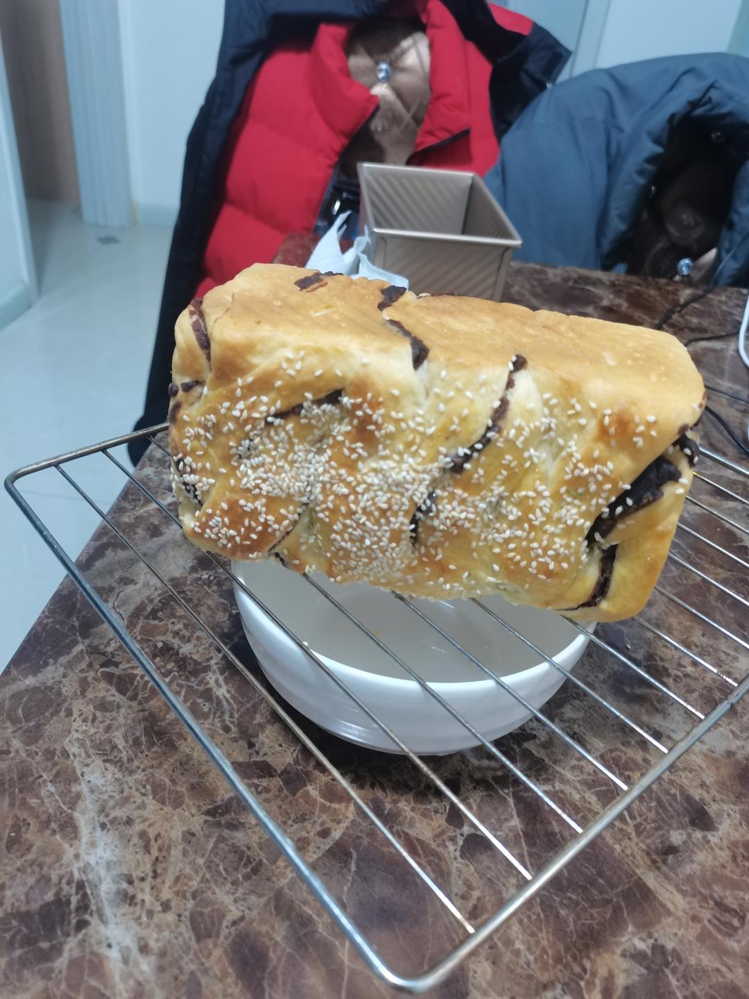 肉松香葱吐司（四种整形手法）
